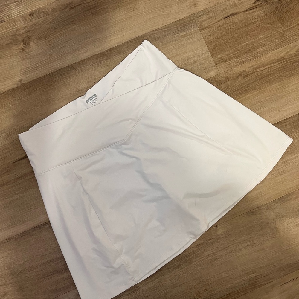 Prince White Tennis Skirt
